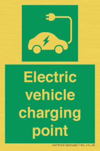 Electric vehicle charging point